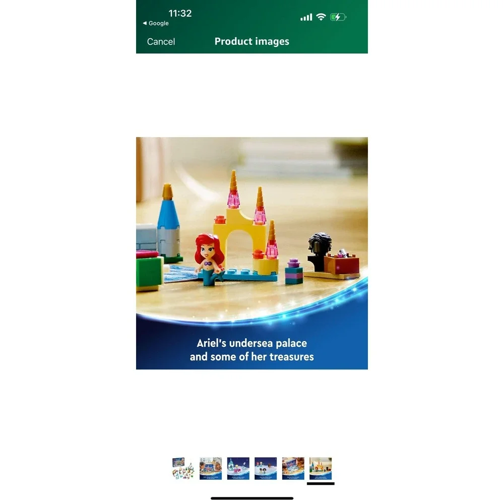 LEGO® Disney™ Princess‎ Advent Calendar 2024 (43253) buildable Christmas Toy